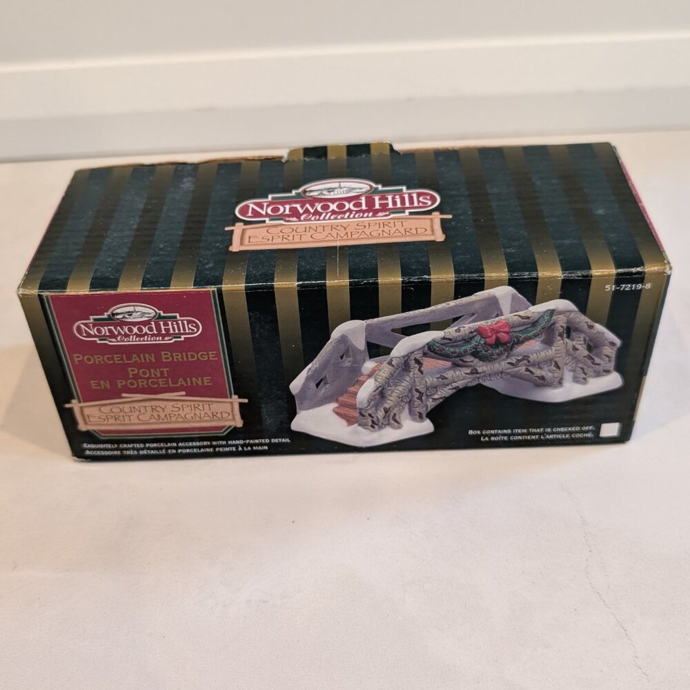 Norwood Hills Country Spirit Porcelain Bridge 51-7219-8